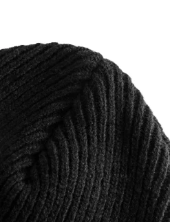 Men Forét Knitwear-Forest Beanie-Black