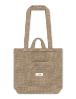 Men Forét Accessories-Foret Tote Bag-Taupe