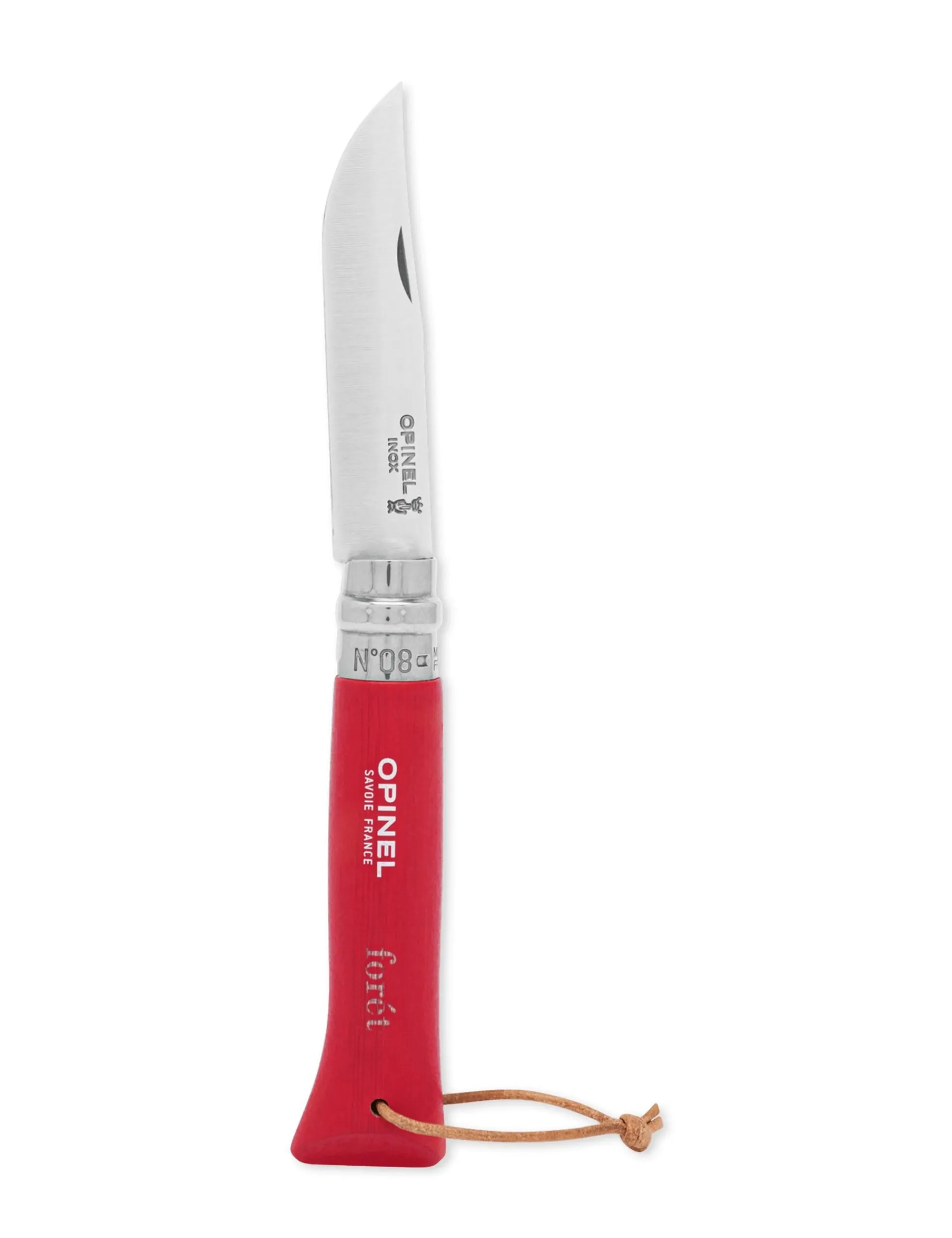 Men Forét Accessories-Foret X Opinel Pocket Knife-Red