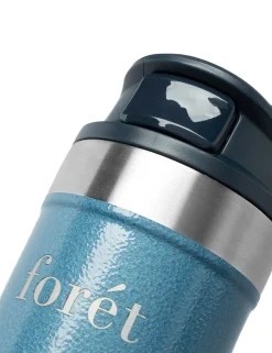 Men Forét Outdoor Goods-Foret X Stanley Trigger-Action Travel Mug 0.35 L-Blue