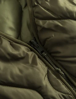 Men Forét Jackets-Fresh Reversible Liner Vest-Army