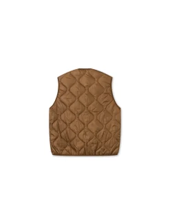 Men Forét Jackets-Fresh Reversible Liner Vest-Brown