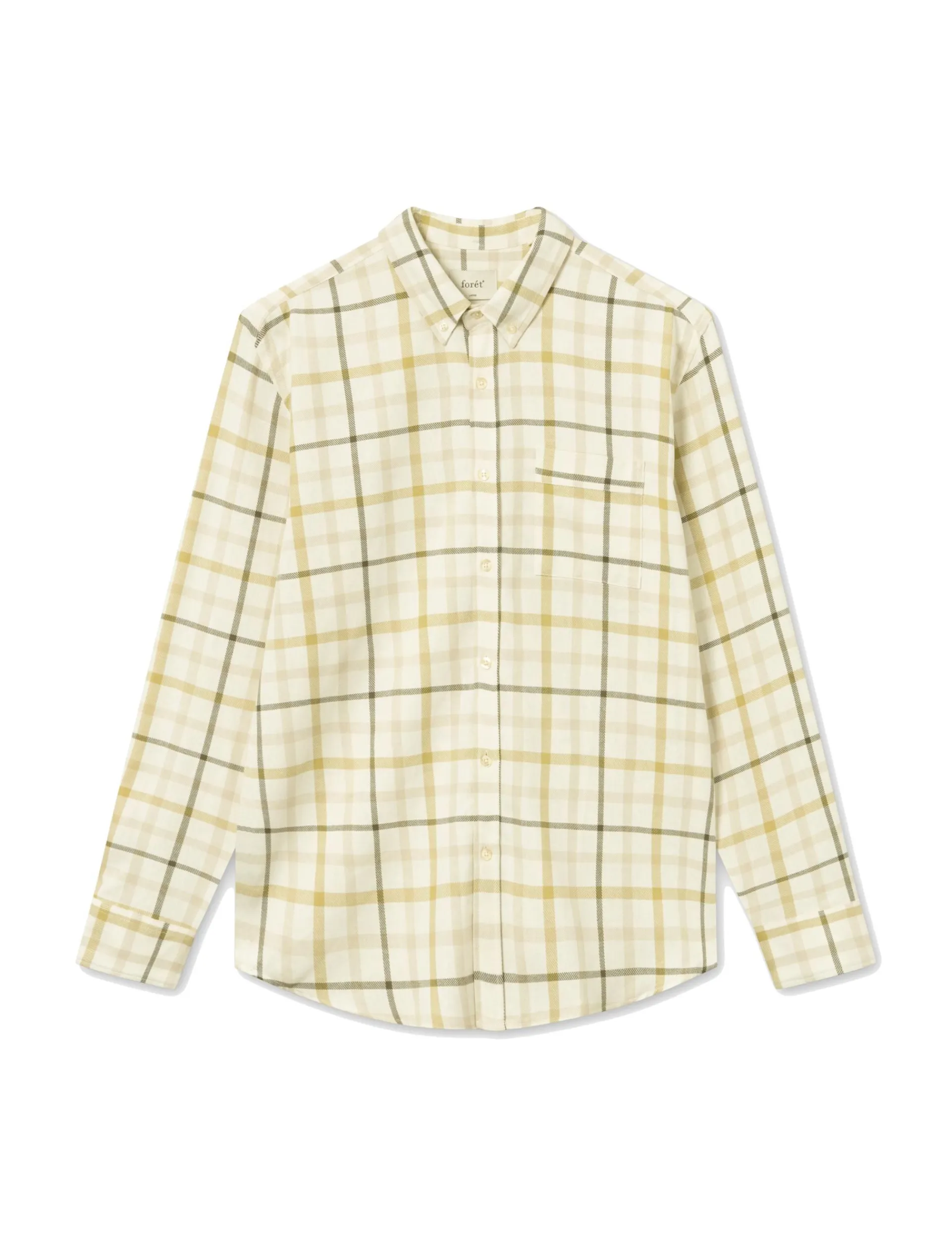 Men Forét Shirts-Grip Check Shirt-Cloud Check