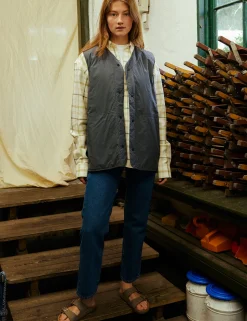 Men Forét Shirts-Grip Check Shirt-Cloud Check
