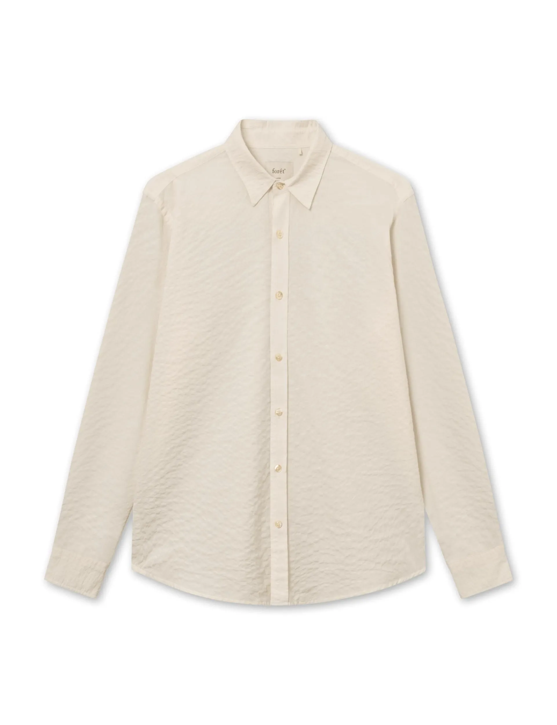 Men Forét Shirts-Hatch Shirt-Cloud