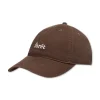 Men Forét Accessories-Hawk Washed Cap-Brown