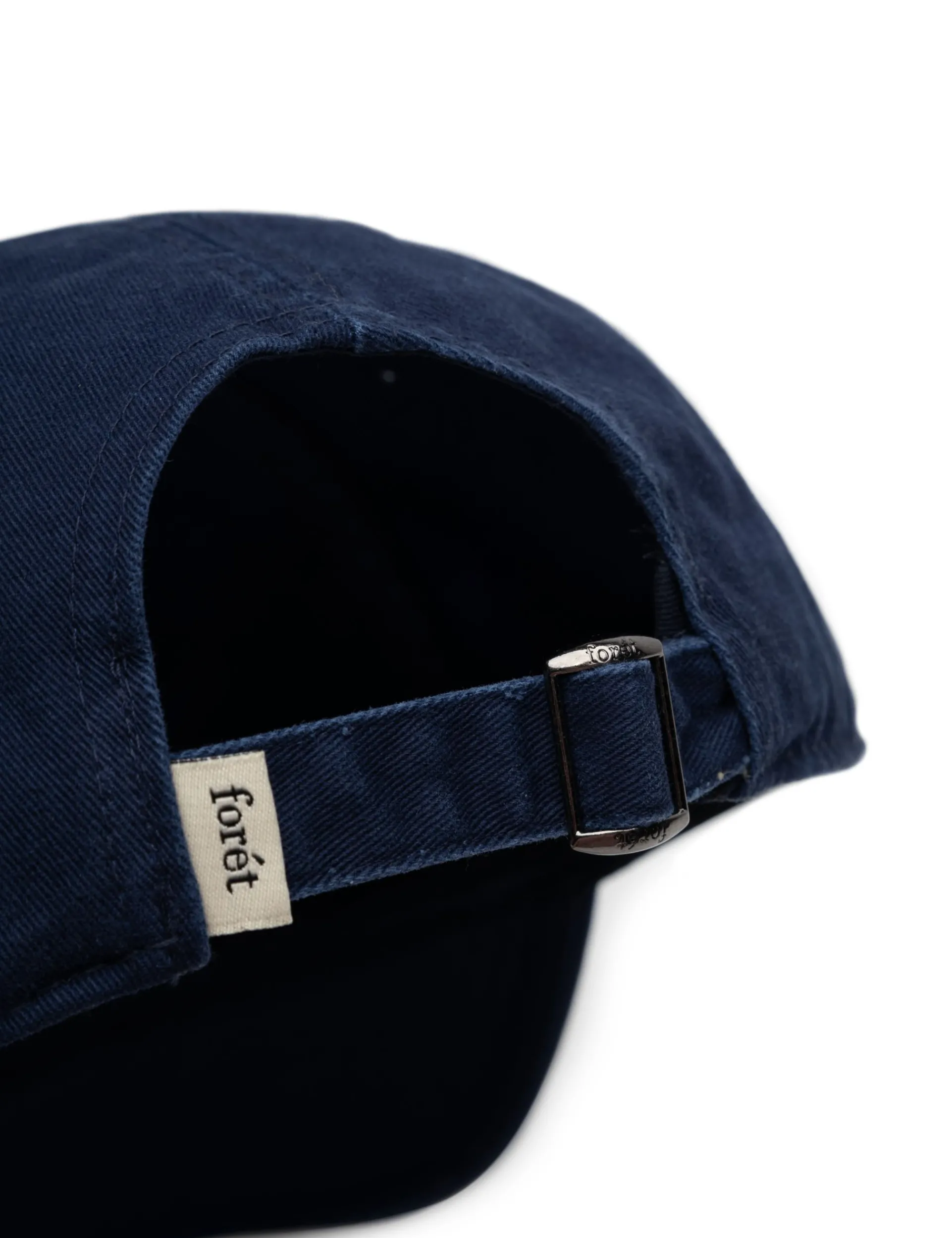 Men Forét Caps-Hawk Washed Cap-Navy/Blue