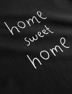 Men Forét Sweatshirts-Heart Sweatshirt-Black/Cloud