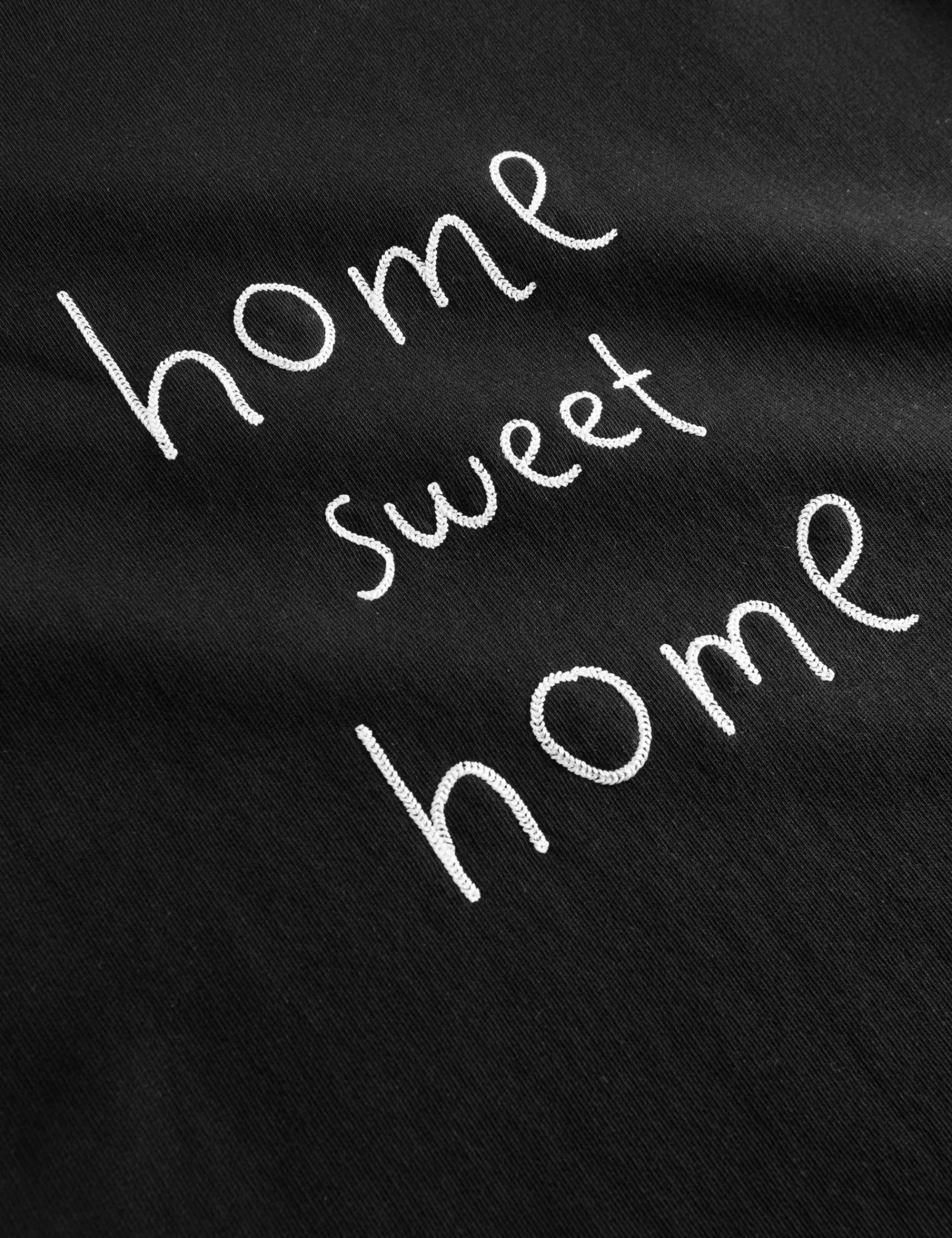 Men Forét Sweatshirts-Heart Sweatshirt-Black/Cloud