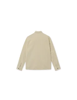 Men Forét Shirts-Heyday Overshirt-Cream Corduroy