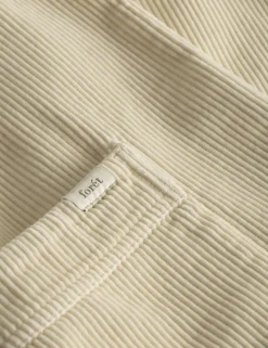 Men Forét Overshirts-Heyday Overshirt-Cream Corduroy