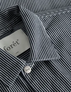 Men Forét Jackets-Heyday Overshirt-Hickory