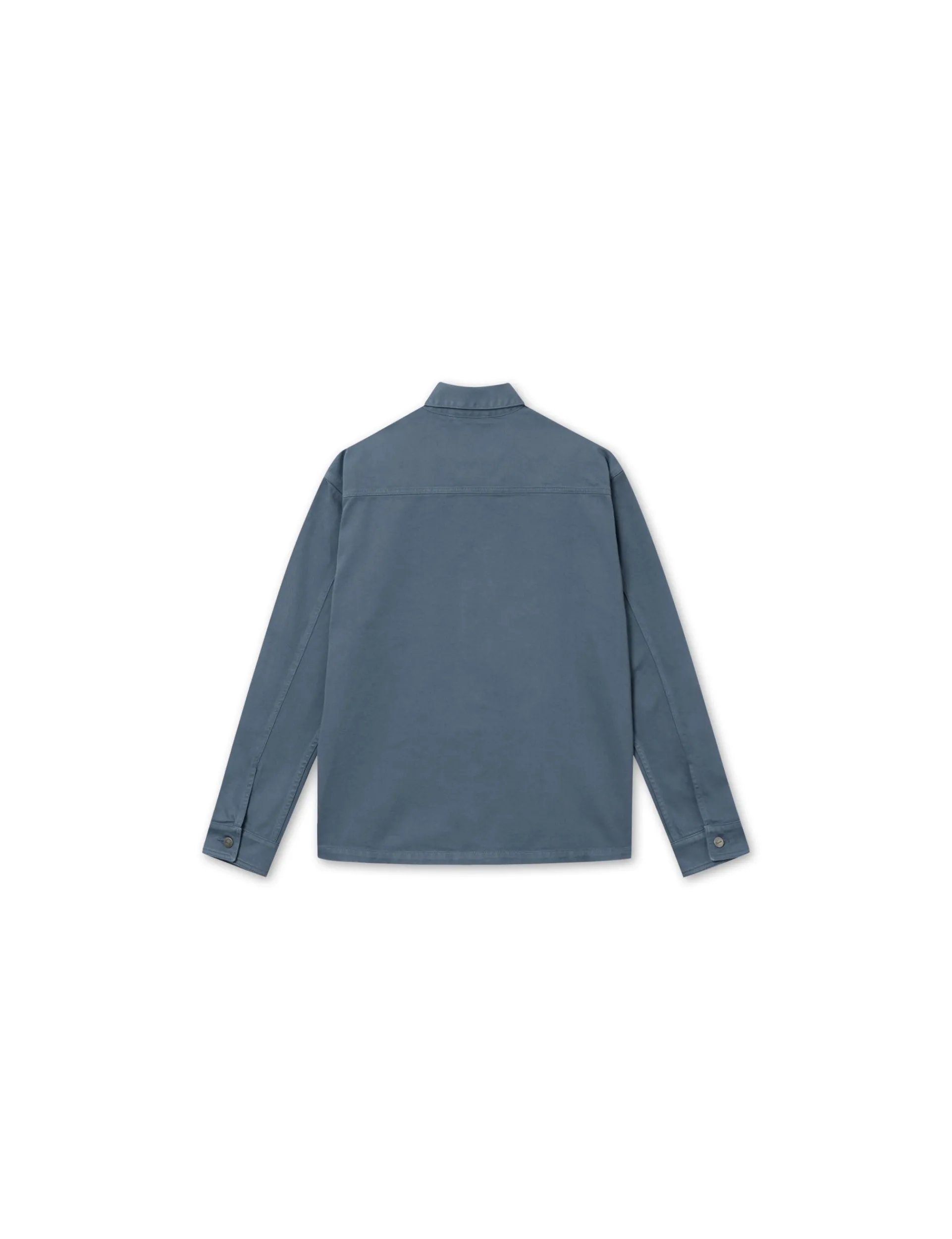 Men Forét Overshirts-Heyday Overshirt-Vintage Blue