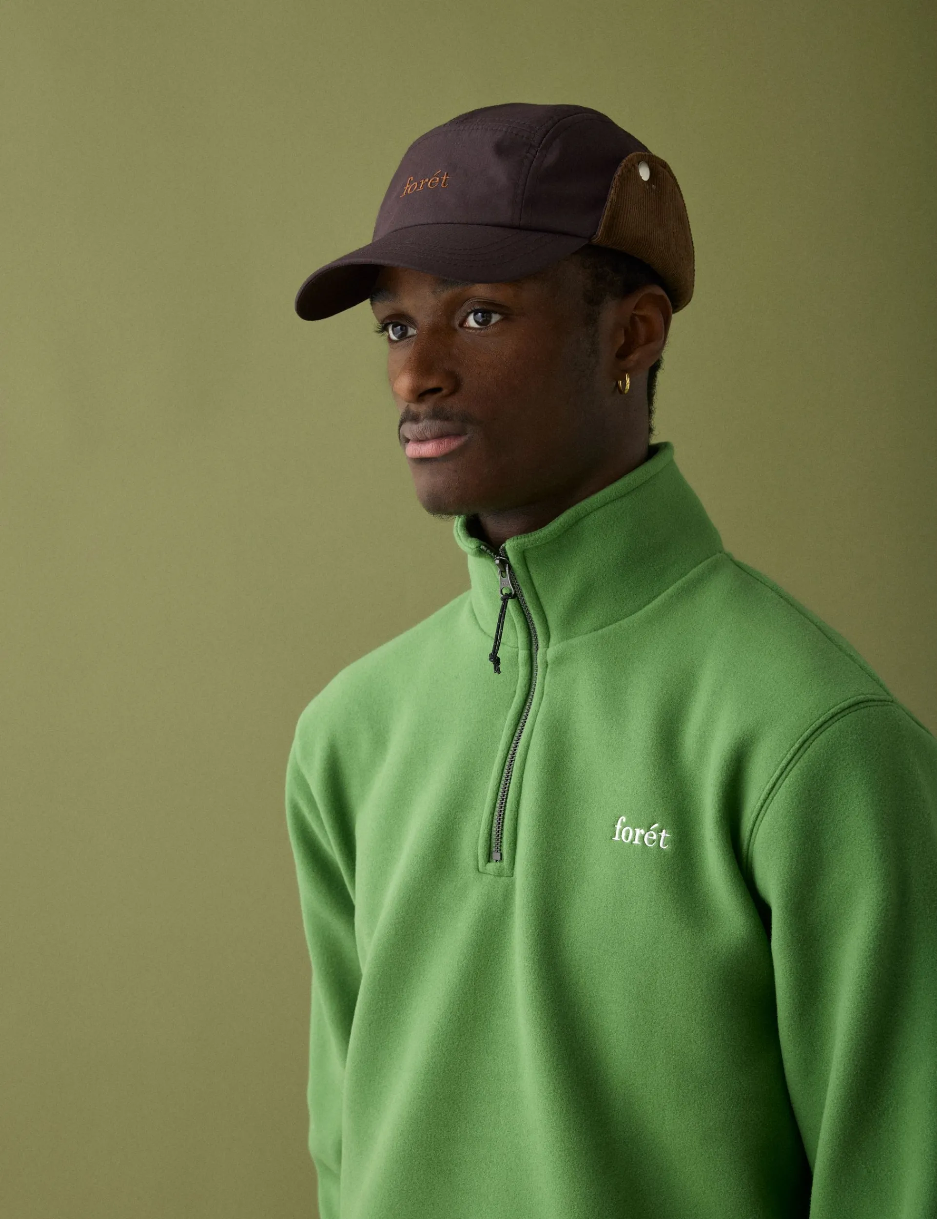 Forét Goods-Hidden Cap-Dark Brown
