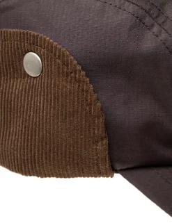 Men Forét Accessories-Hidden Cap-Dark Brown