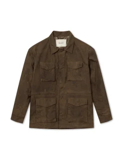 Men Forét Jackets-Hike Field Jacket-Brown
