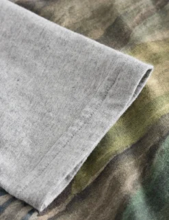 Men Forét T-Shirts-Hill Longsleeve-Light Grey Mel