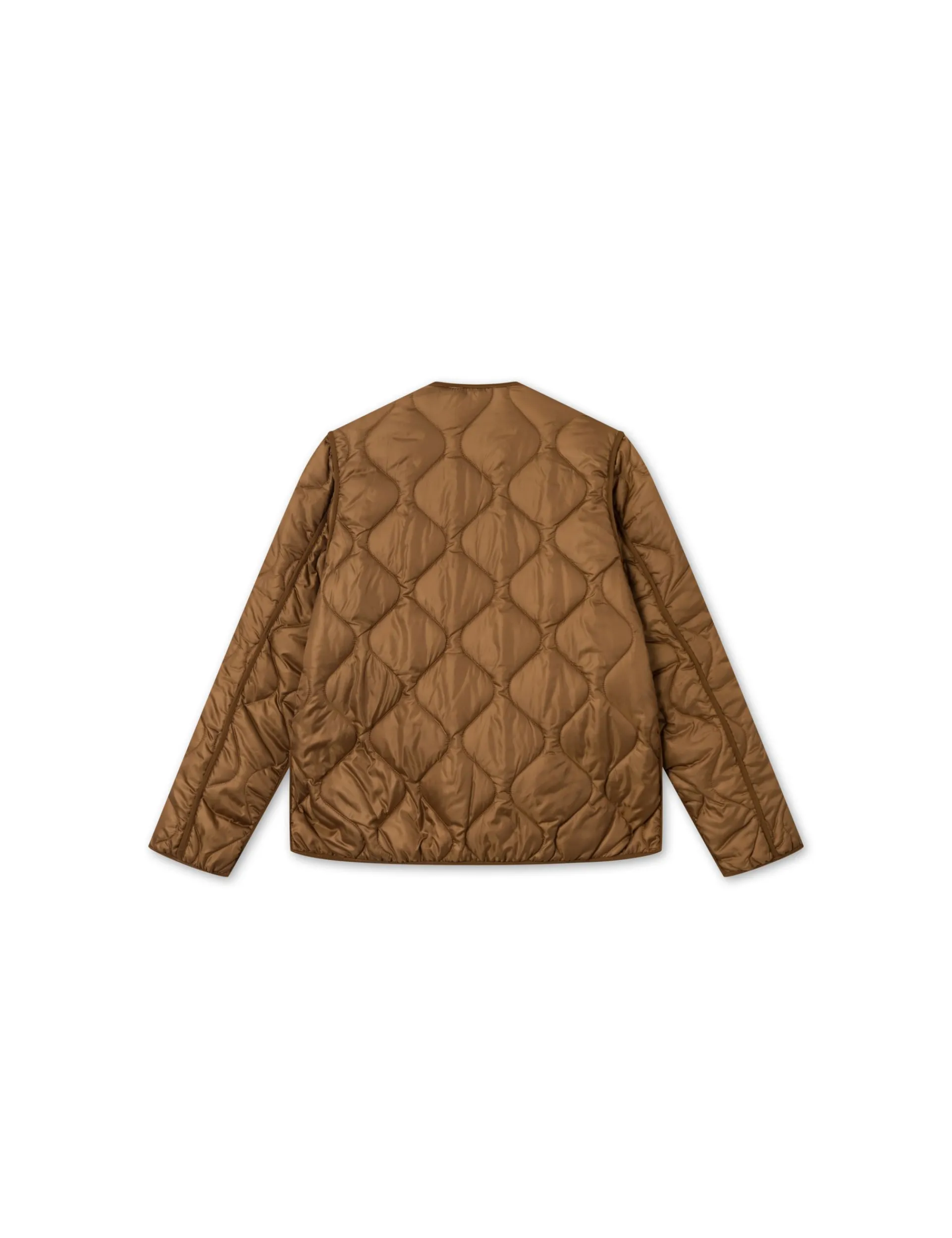 Men Forét Jackets-Humid Reversible Liner Jacket-Brown