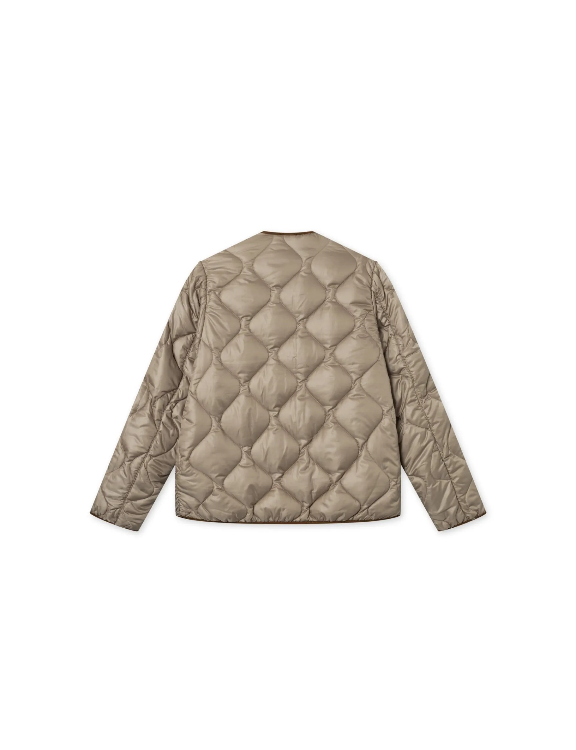 Men Forét Jackets-Humid Reversible Liner Jacket-Brown