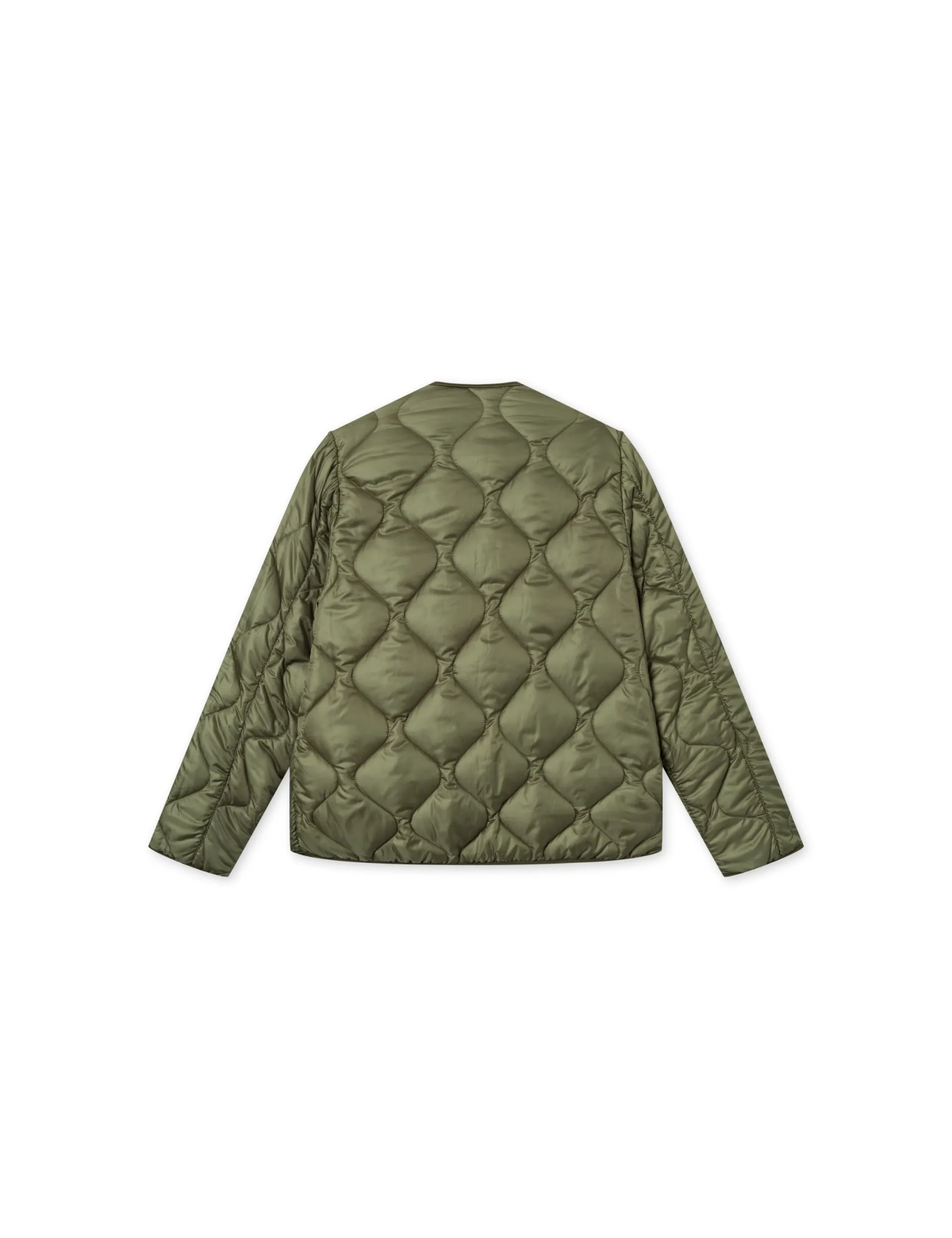 Men Forét Overshirts-Humid Reversible Liner Jacket-Army