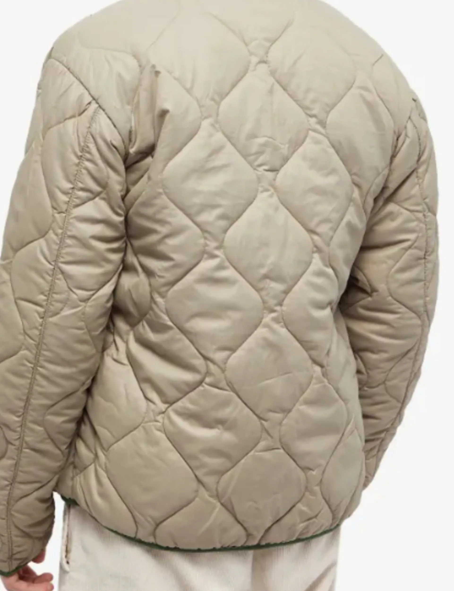 Men Forét Jackets-Humid Reversible Liner Jacket-Dark Green
