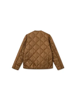Men Forét Overshirts-Humid Reversible Liner Jacket-Brown