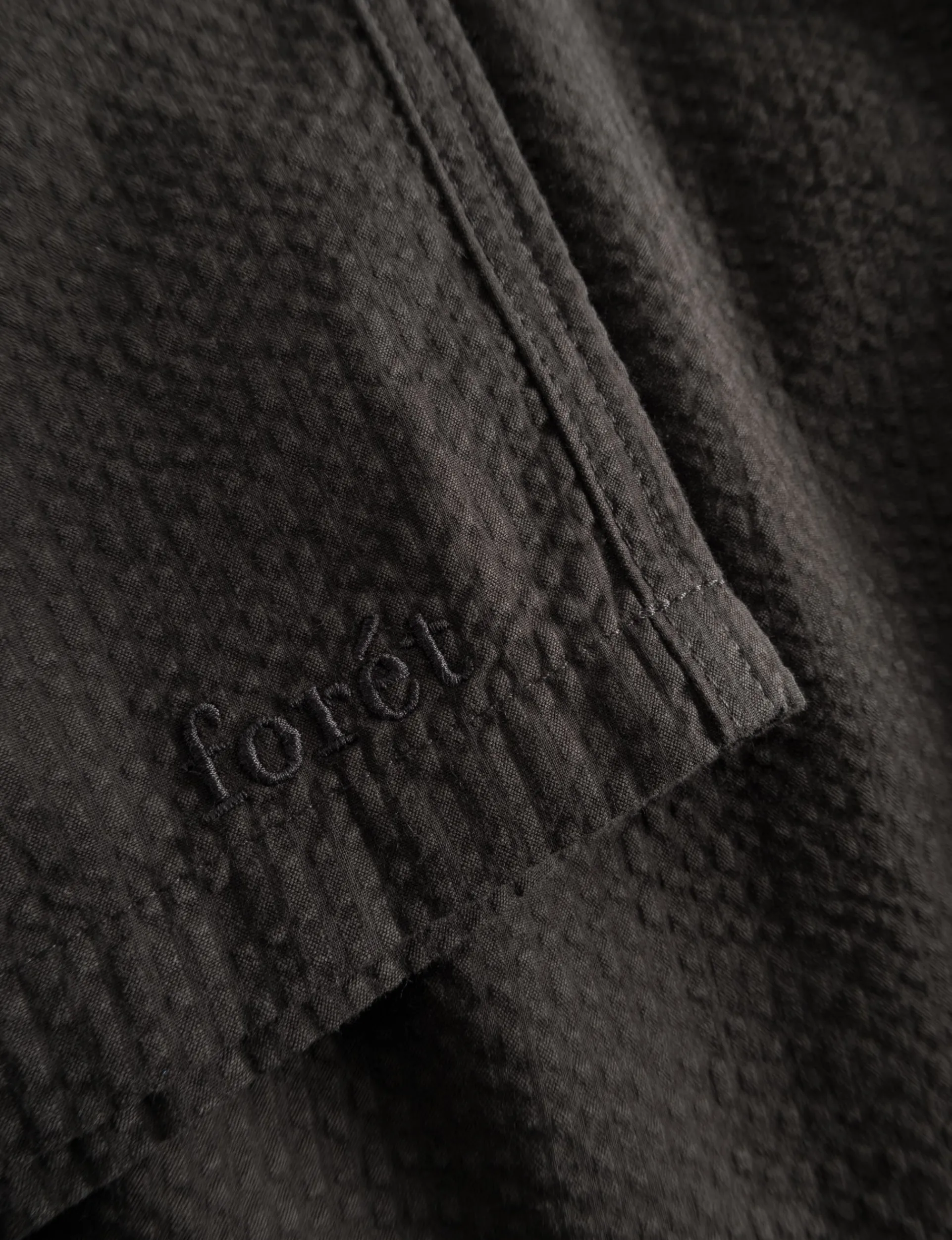 Men Forét Shorts-Hush Shorts-Washed Black
