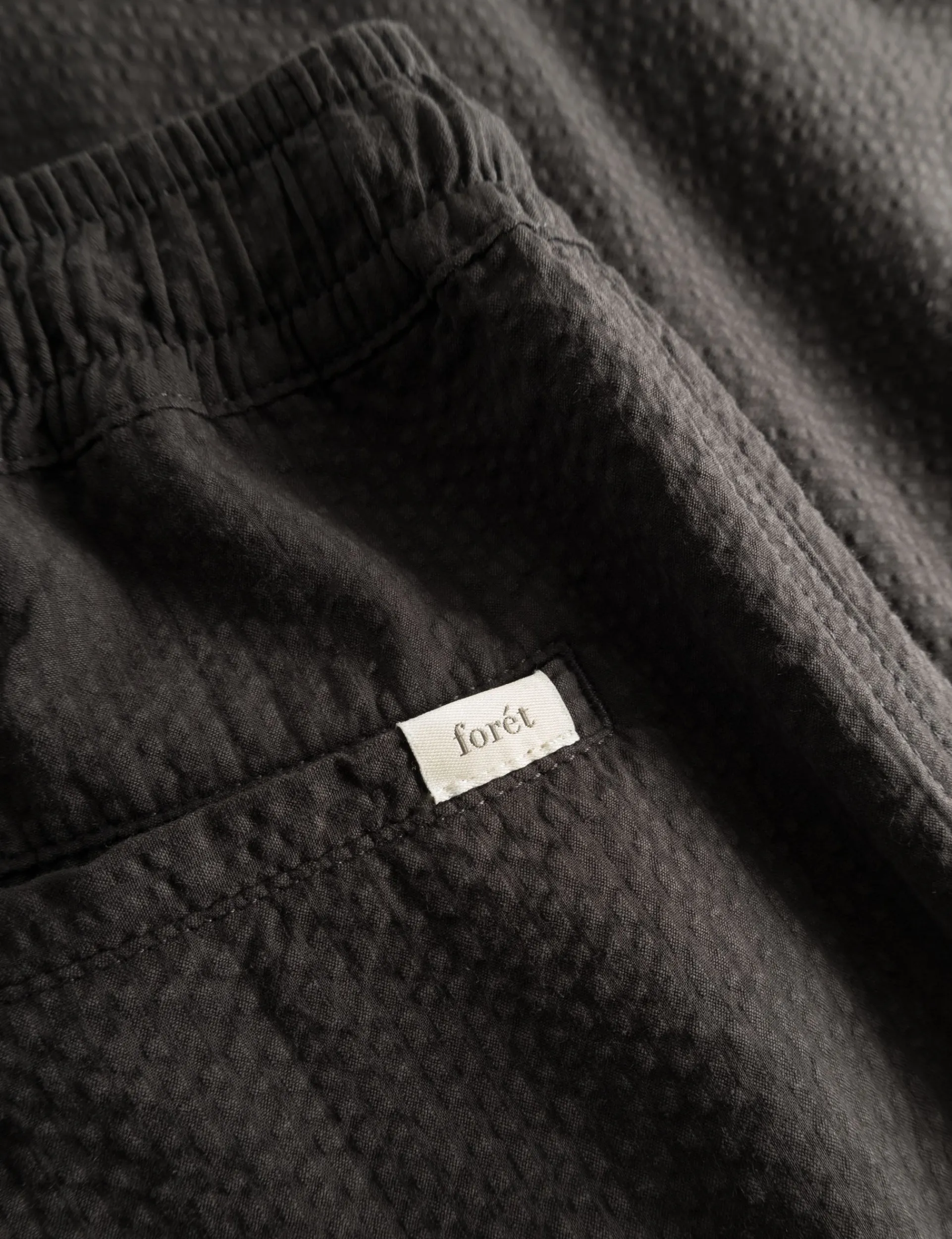 Men Forét Shorts-Hush Shorts-Washed Black