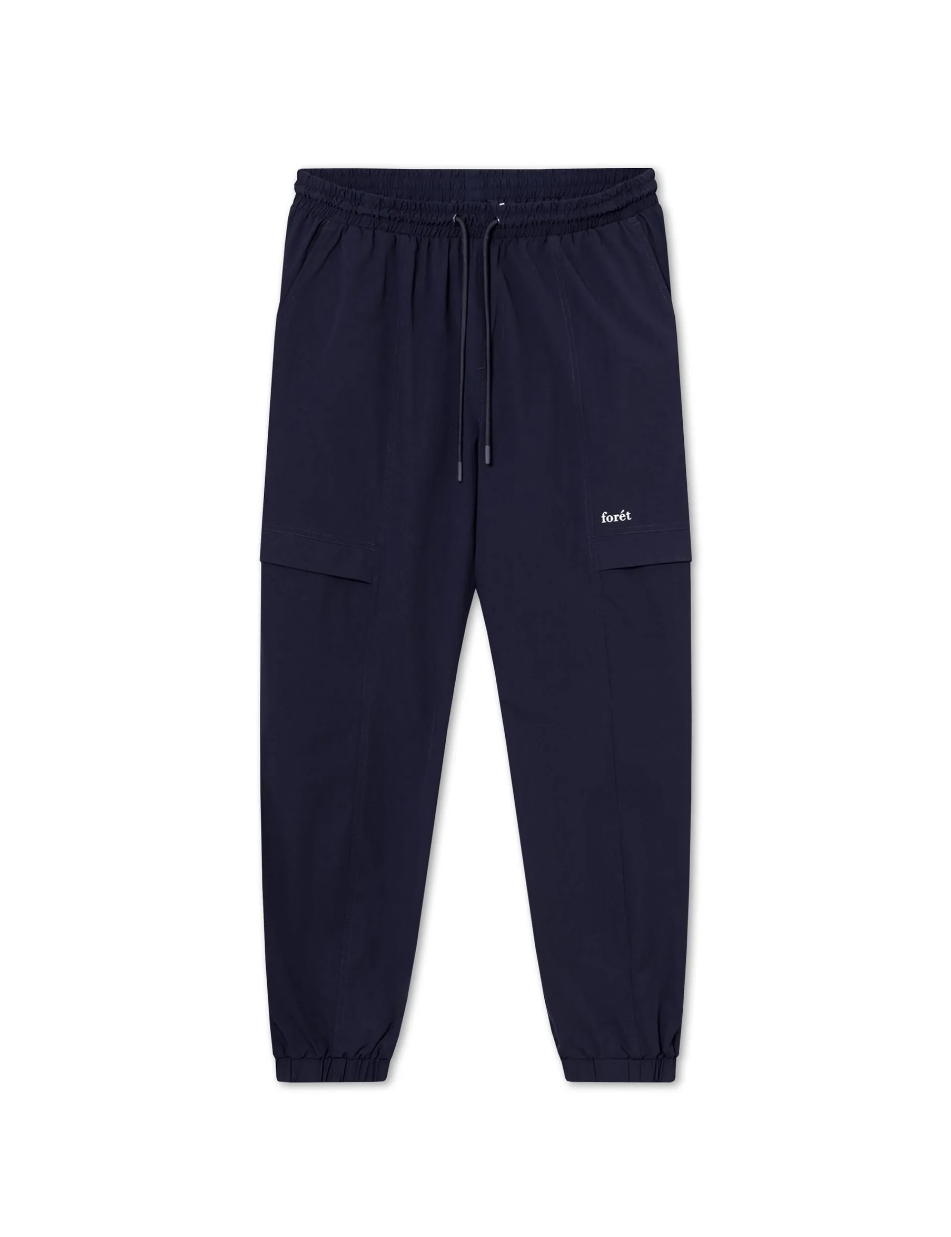 Men Forét Pants-Jog Technical Pants-Navy