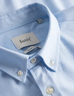 Men Forét Shirts-Life Shirt-Light Blue
