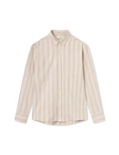 Men Forét Shirts-Life Shirt-Oat/Khaki
