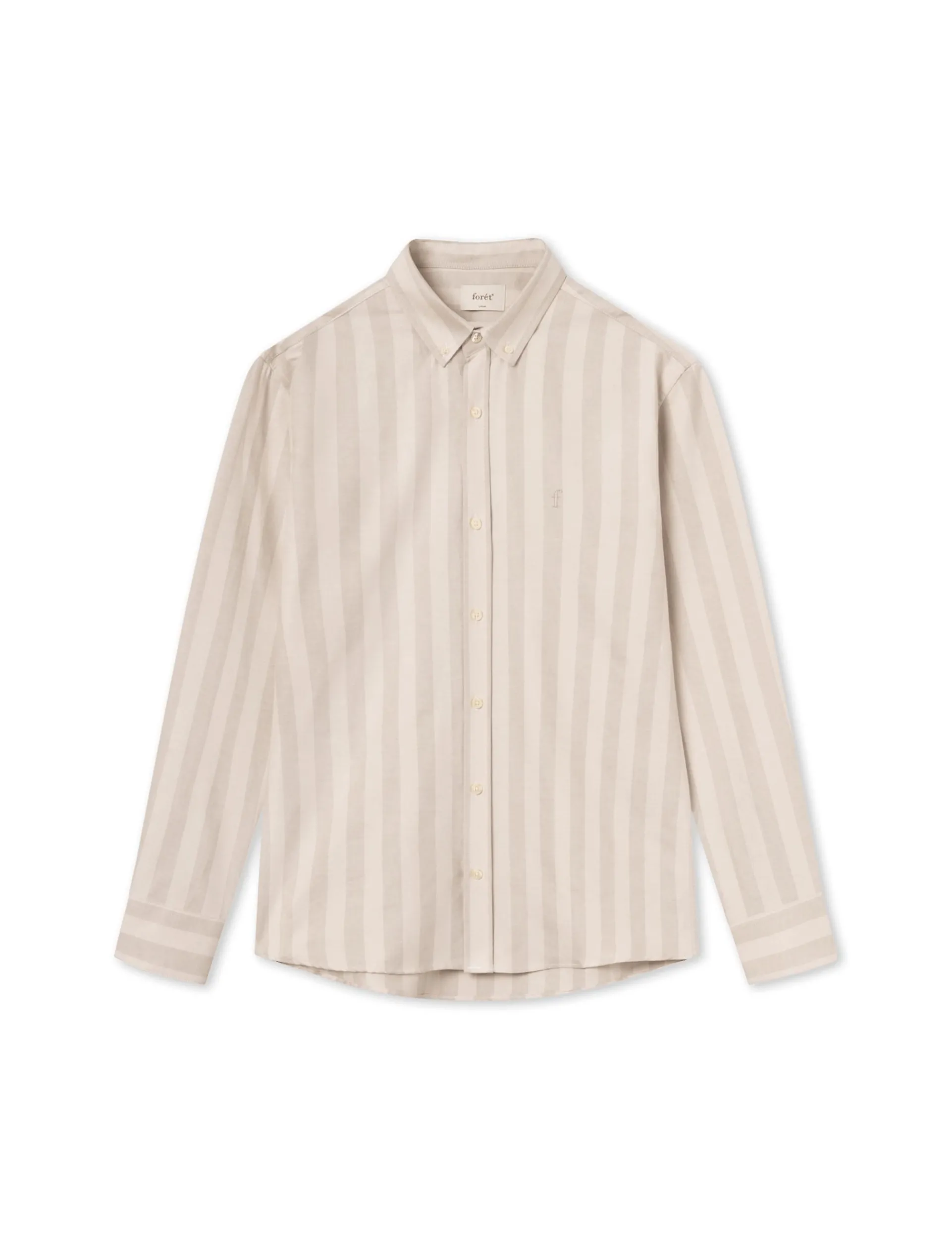 Men Forét Shirts-Life Shirt-Oat/Khaki