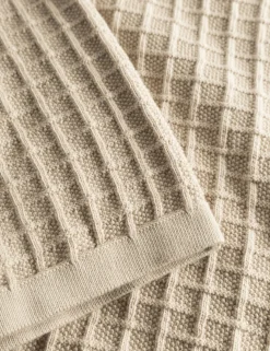 Men Forét Knitwear-Loch Polo Knit-Oat