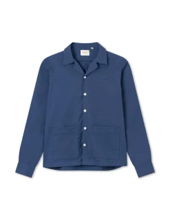 Men Forét Shirts-Loom Shirt-Navy