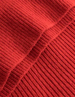 Men Forét Sweatshirts-Marsh Rib Turtleneck-Red