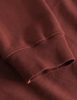Men Forét Sweatshirts-Match Sweatshirt-Red Ochre