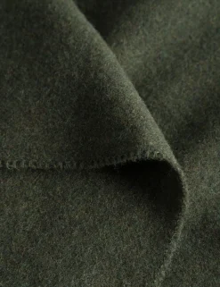Men Forét Accessories-Melt Scarf-Army