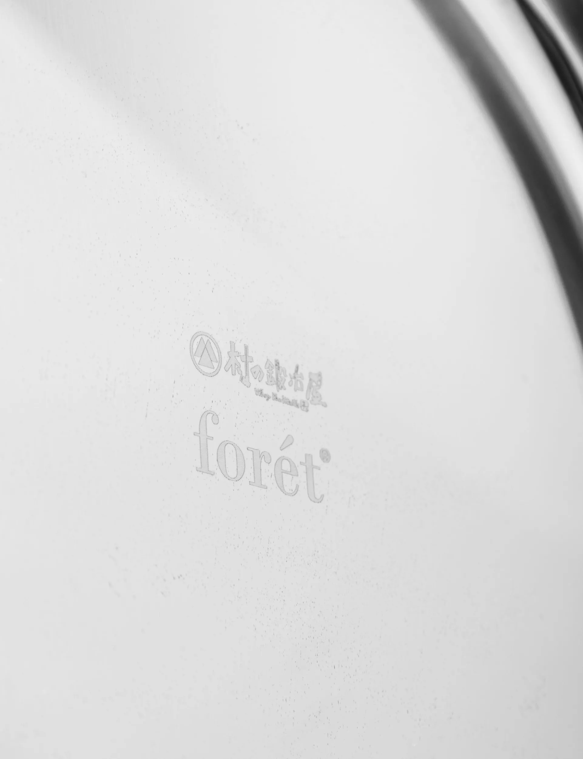Men Forét Outdoor Goods-Muranokajiya X Foret-Serving Dish 23Cm-Stainless Steel
