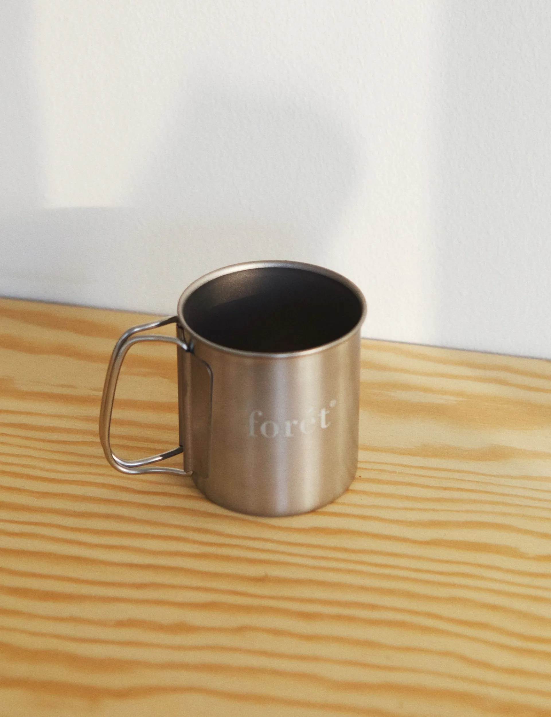 Forét Goods-Muranokajiya X Foret-Single Wall Mug 300Ml-Titanium