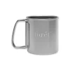 Men Forét Accessories-Muranokajiya X Foret-Single Wall Mug 300Ml-Titanium