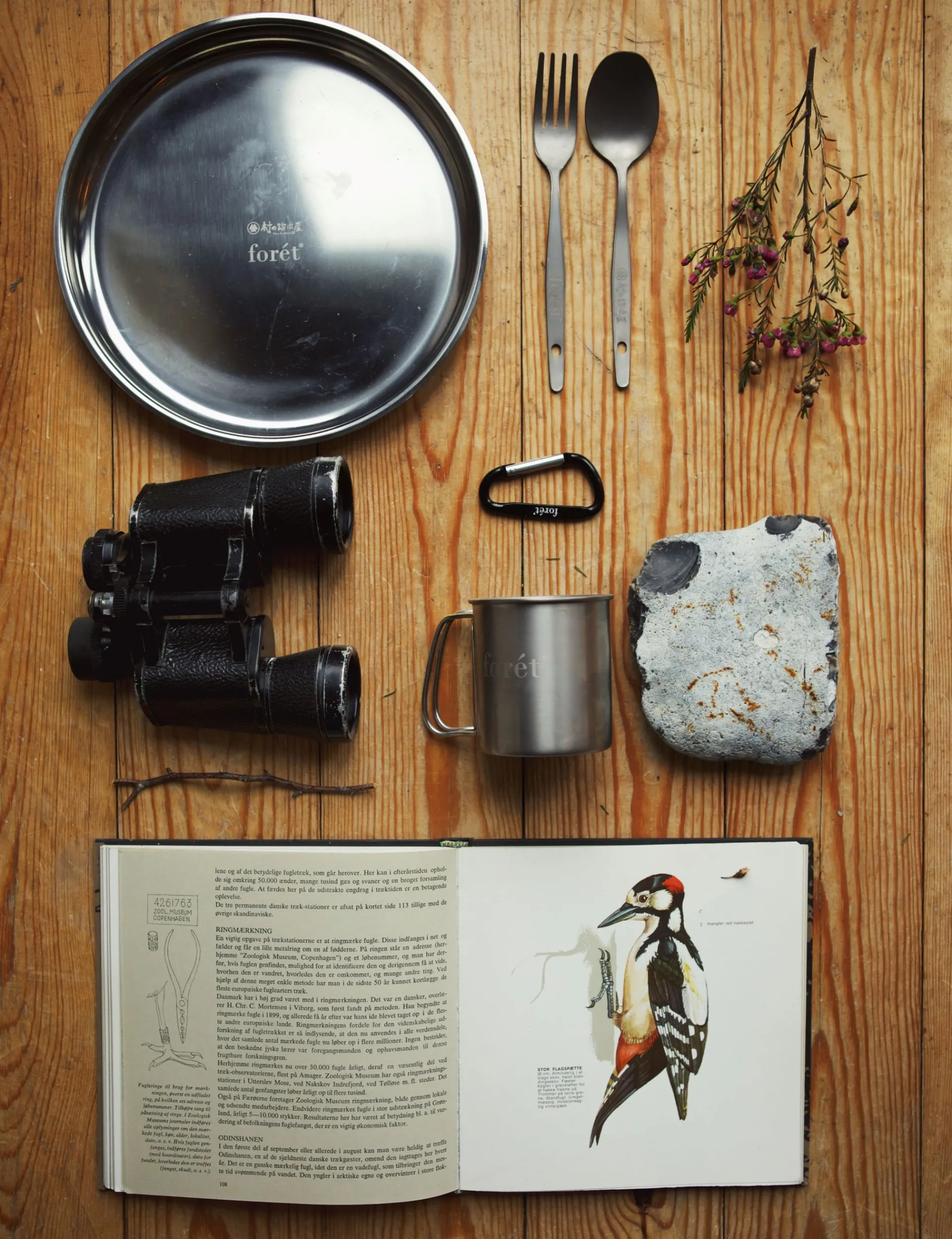 Men Forét Accessories-Muranokajiya X Foret-Single Wall Mug 300Ml-Titanium