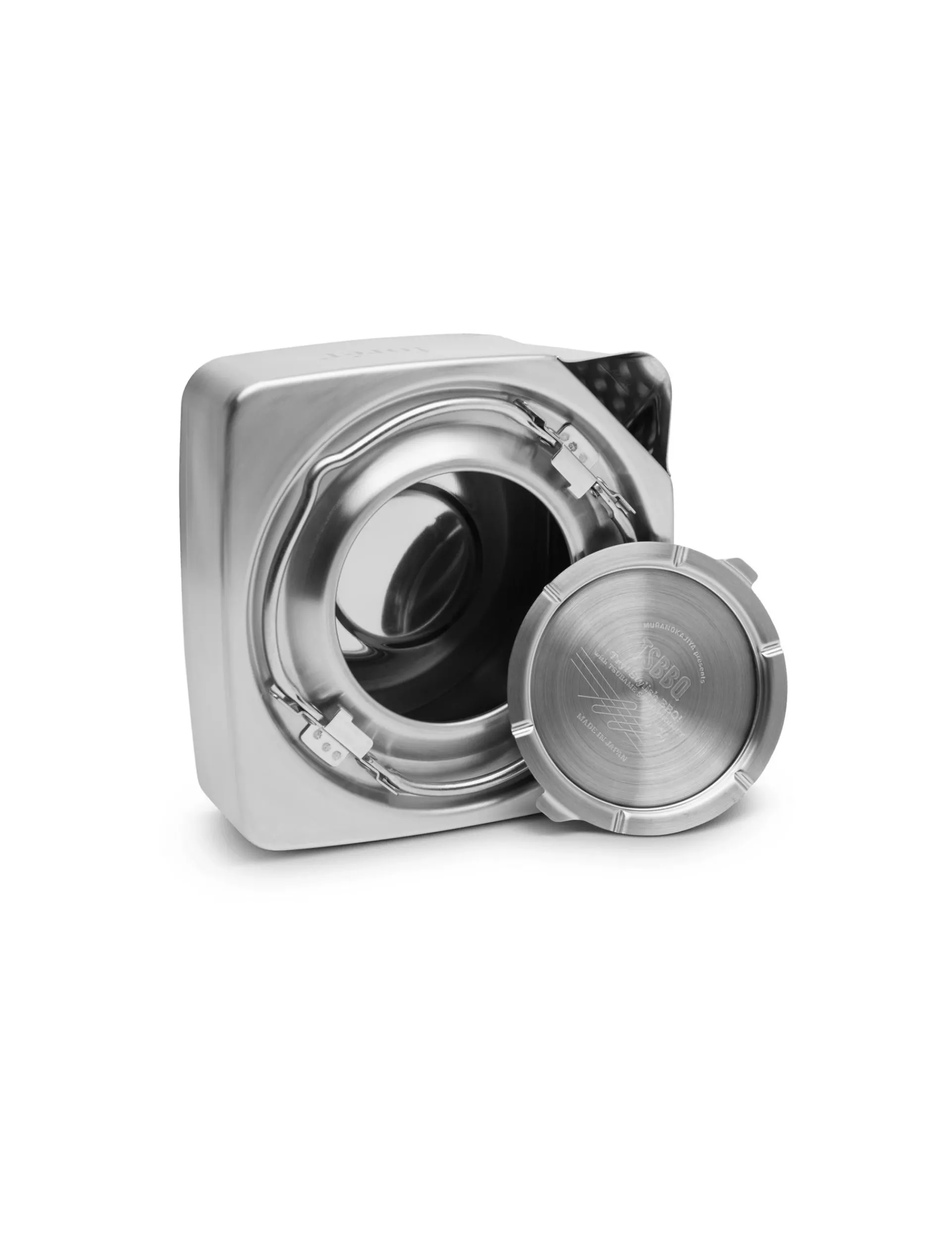 Forét Goods-Muranokajiya X Foret-Square Kettle-Stainless Steel