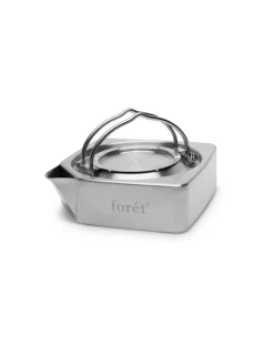 Men Forét Accessories-Muranokajiya X Foret-Square Kettle-Stainless Steel