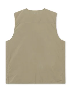 Men Forét Jackets-Myst Liner Vest-Olive