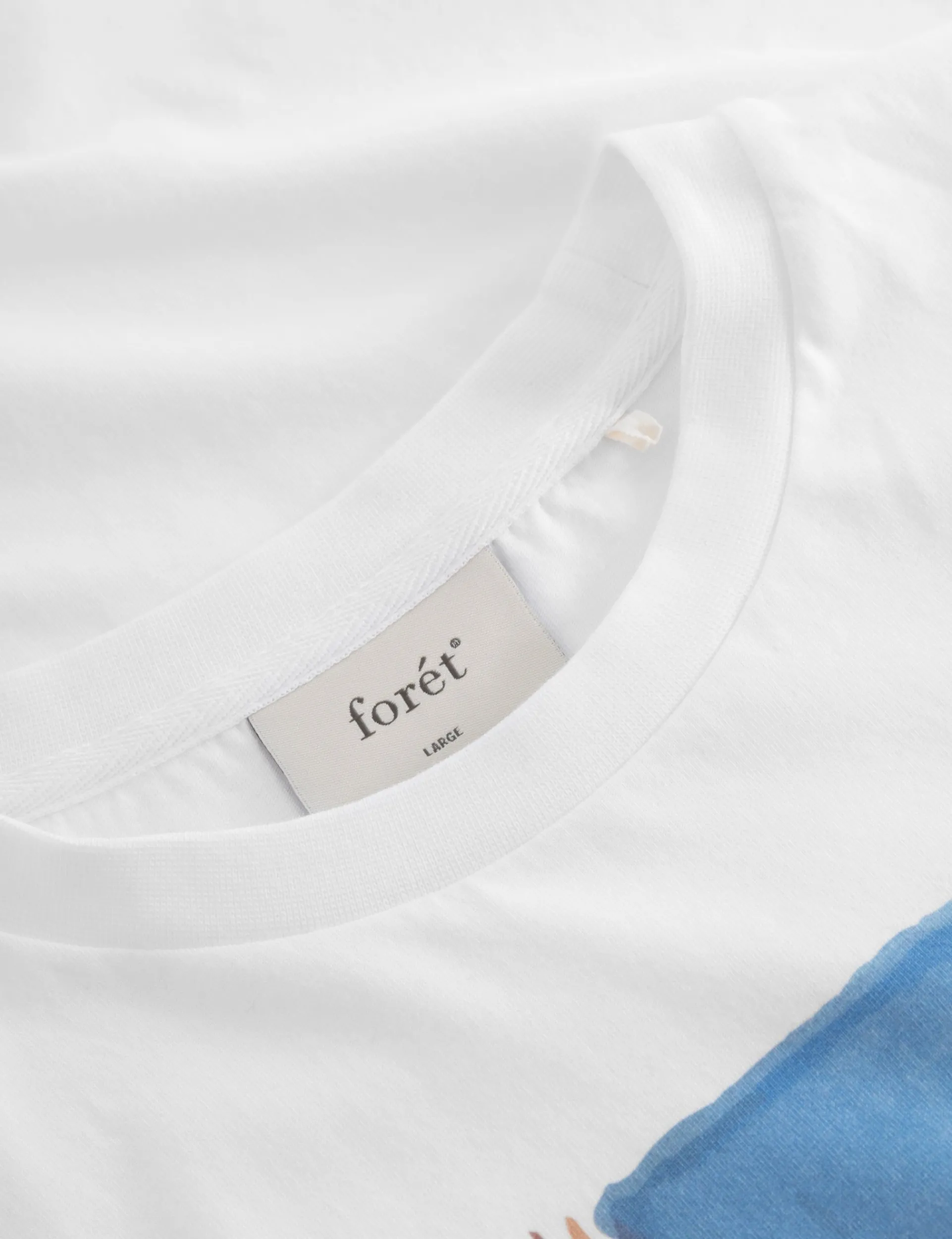 Men Forét T-Shirts-Nomad T-Shirt-White