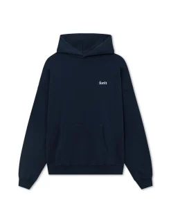 Men Forét Hoodies-Noon Hoodie-Navy
