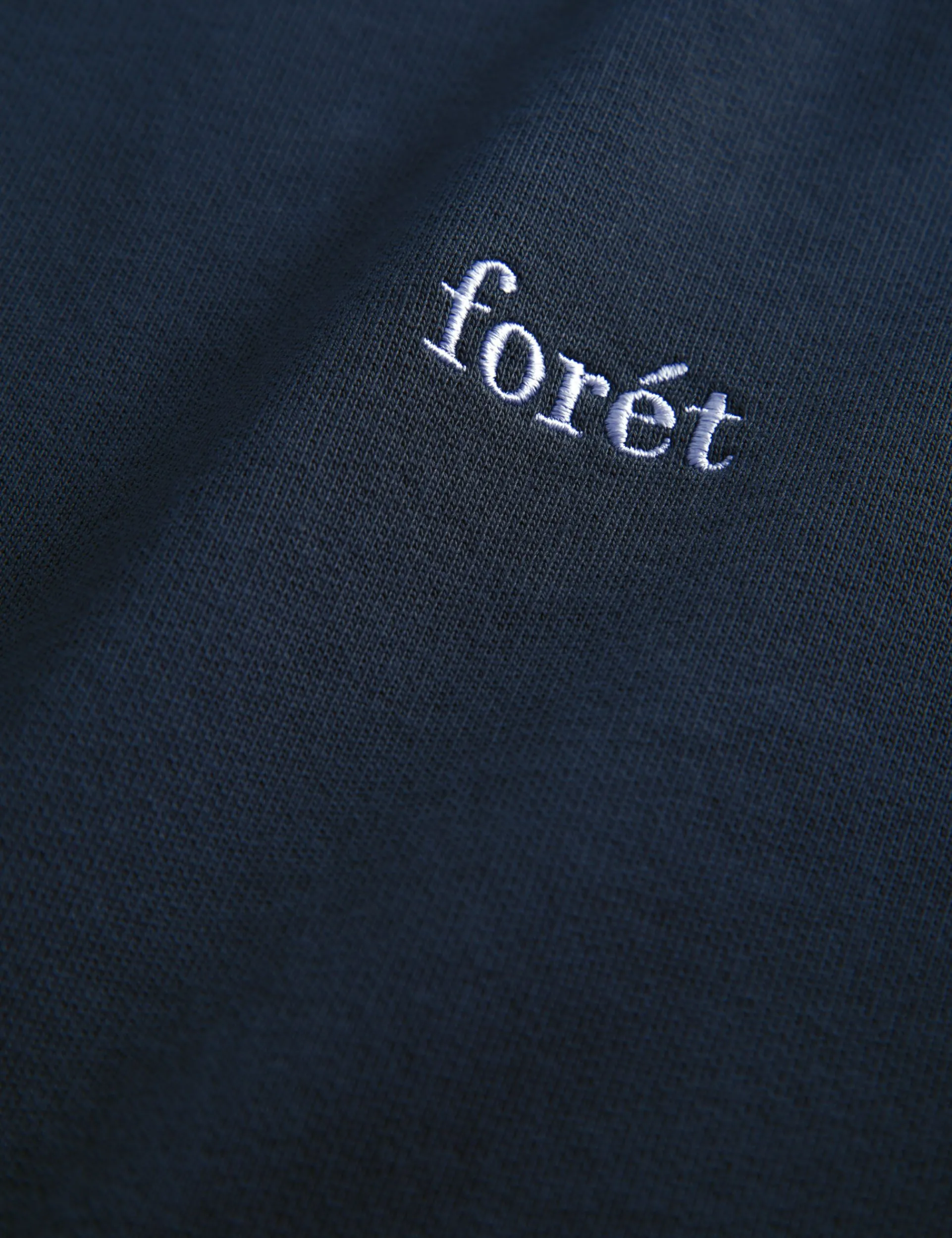 Men Forét Hoodies-Noon Hoodie-Navy