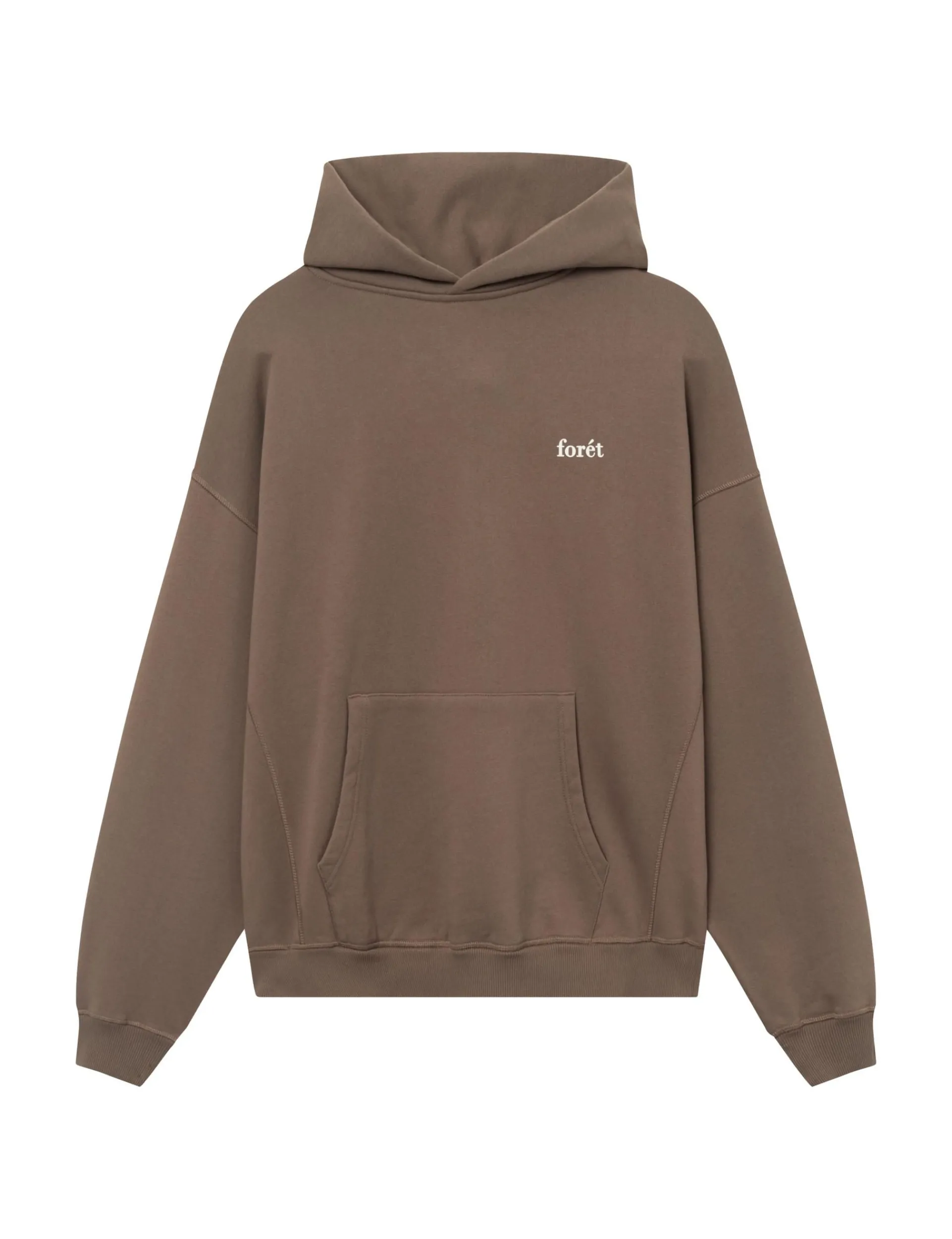 Men Forét Sweatshirts-Noon Hoodie-Stone
