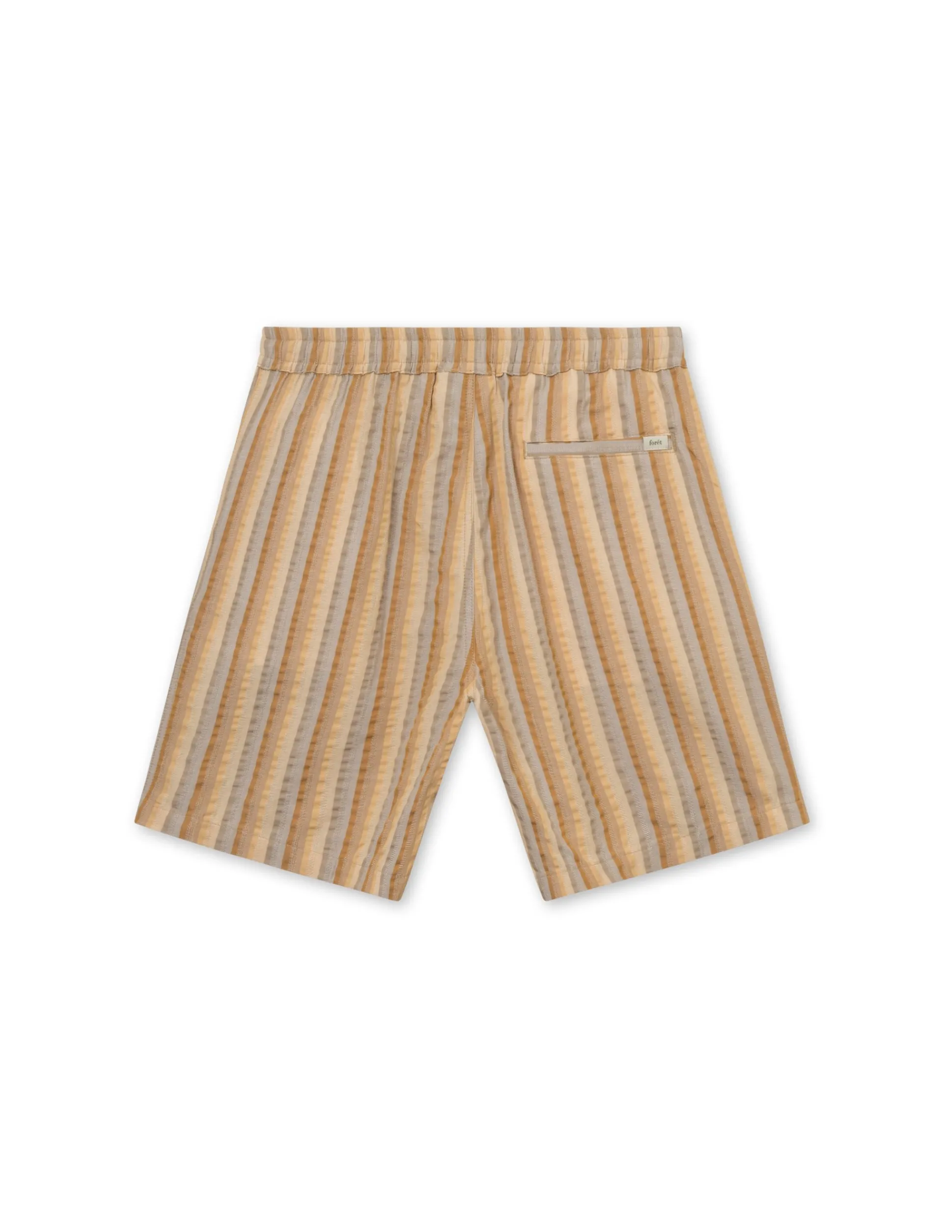 Men Forét Shorts-Otter Seerssucker Shorts-Rubber Stripe
