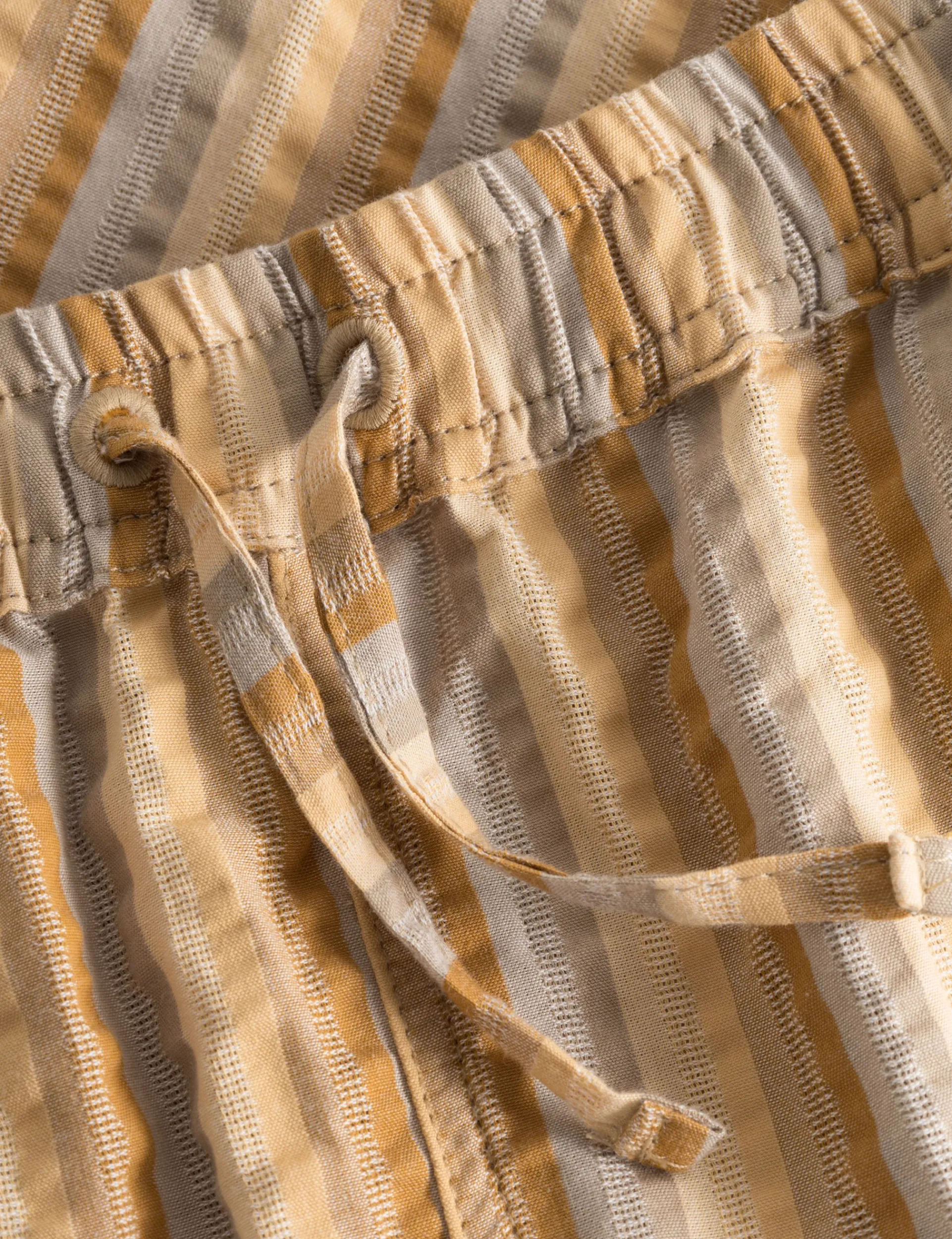 Men Forét Shorts-Otter Seerssucker Shorts-Rubber Stripe
